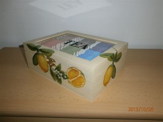 6 Rekeszes teásdoboz II.